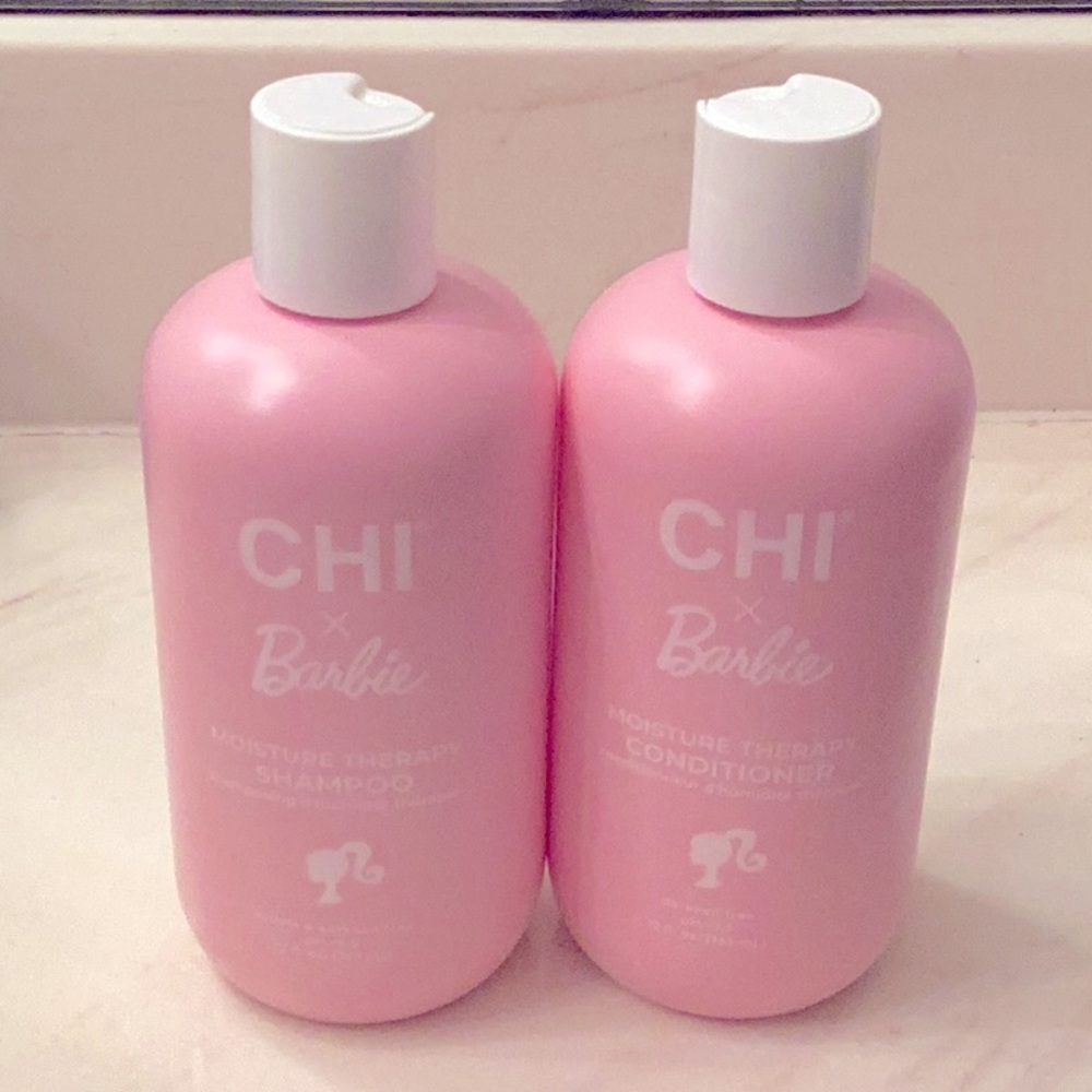 Sealed Chi Barbie moisture therapy shampoo and conditioner set